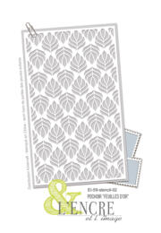 Pochoir L'ENCRE ET L'IMAGE - Pochoir 2 - FEUILLES D'OR