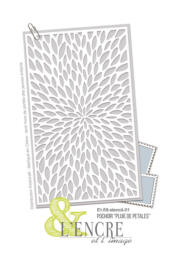 Pochoir L'ENCRE ET L'IMAGE - Pochoir 1 - PLUIE DE PETALES