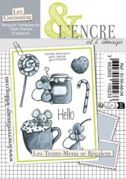 Tampon Clear - LES TROTTE MENU SE REGALENT - Collection Les Cocoonings - L'Encre & l'Image