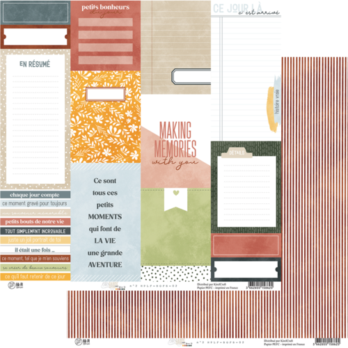 HA.PI LITTLE FOX - Papier BANDE ORIGINALE, FACE B Papier n°2