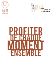 Dies Découpe - CHAQUE MOMENT - Collection BANDE ORIGINALE FACE B - Ha.Pi Little Fox