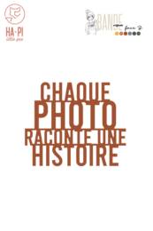 Dies Découpe - CHAQUE PHOTO - Collection BANDE ORIGINALE FACE B - Ha.Pi Little Fox