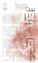 Tampon Clear - MOTS COMPOSES - Collection Bande Originale Face B - Hapi Little Fox