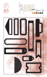 Tampon Clear - MULTI ETIQUETTES - Collection Bande Originale Face B - Hapi Little Fox