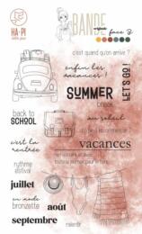 Tampon Clear - SUMMER BREAK - Collection Bande Originale Face B - Hapi Little Fox