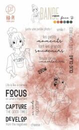 Tampon Clear - CLIC CLAC - Collection Bande Originale Face B - Hapi Little Fox