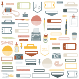 HA.PI LITTLE FOX - Die Cuts Motifs  - BANDE ORIGINALE FACE B