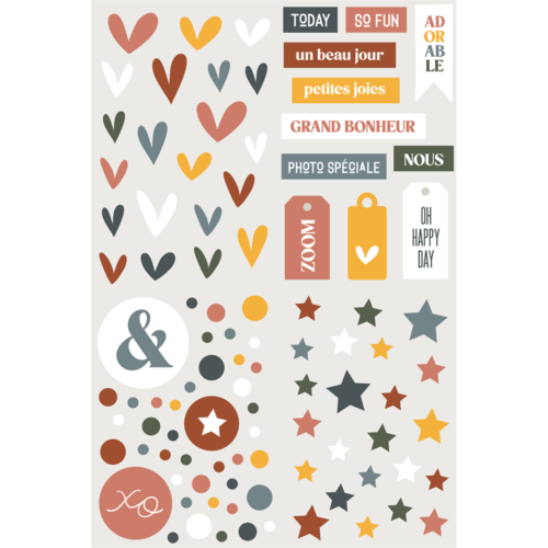 HA.PI LITTLE FOX - Stickers Puffy  - BANDE ORIGINALE FACE B