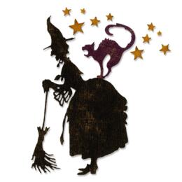 Dies SIZZIX HALLOWEEN - WITCHCRAFT SORCELLERIE - Matrice de découpe Tim Holtz