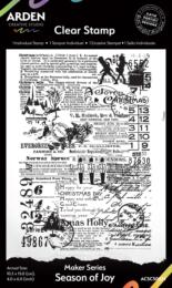 Tampon Clear - SEASON OF JOY - Arden Creative Studio