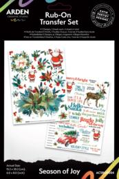 ARDEN CREATIVE STUDIO - Season of Joy - RUB-ON Transfer Noël