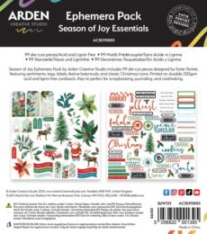 ARDEN CREATIVE STUDIO - Season of Joy - Ephemera Pack Essentials