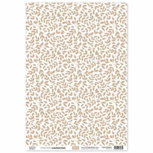 Florilèges Design - HARMONIE - Papier Calque A4 n°3