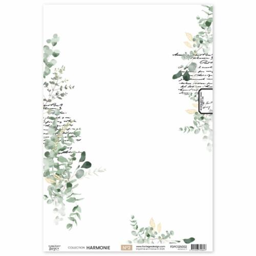 Florilèges Design - HARMONIE - Papier Calque A4 n°2