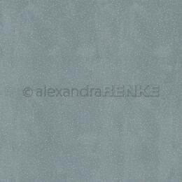 Alexandra Renke - Papier Uni Scrap BLEU PETROLE n°3939