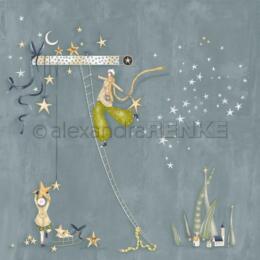 Alexandra Renke - Papier Uni Scrap Thème de Noël n°3886