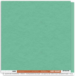 Les Ateliers de Karine - BACK TO BASICS - Vert Enchanté ( CARNET ENCHANTE )