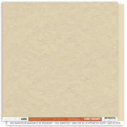 Les Ateliers de Karine - BACK TO BASICS - Beige Enchanté ( CARNET ENCHANTE )