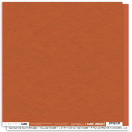 Les Ateliers de Karine - BACK TO BASICS - Rouge Enchanté ( CARNET ENCHANTE )