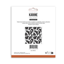 Pochoir - CARNET ENCHANTE - FEUILLAGE STYLISE -  Les Ateliers de Karine
