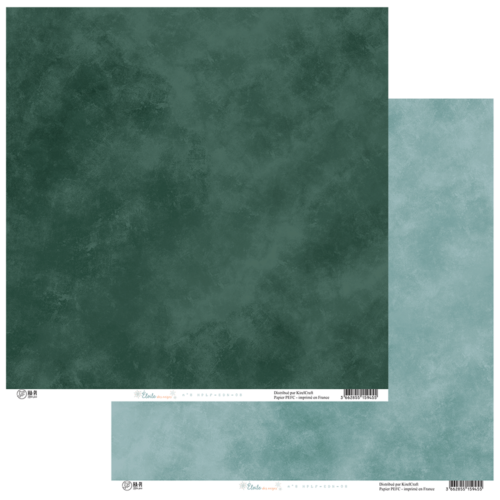 HA.PI LITTLE FOX - Papier ETOILE DES NEIGES  Papier n°8