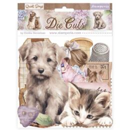 STAMPERIA - Collection QUIET DAYS - Die cut