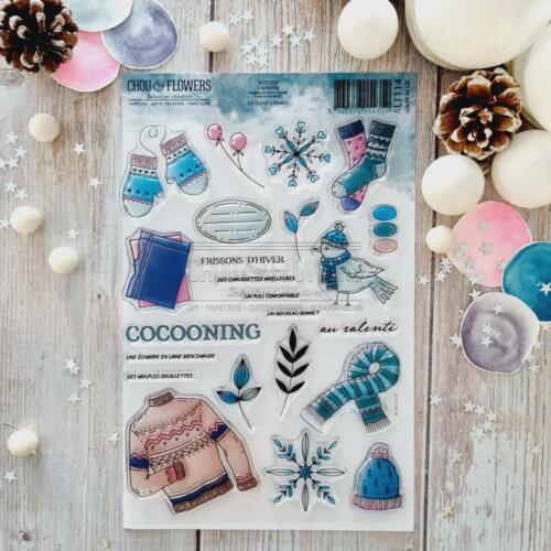 Tampon CLEAR - COCOONING - Collection ALTITUDE  - Chou Flowers