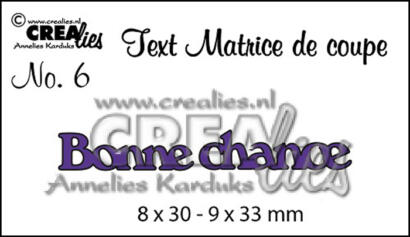 Dies Crealies - BONNE CHANCE cltm06