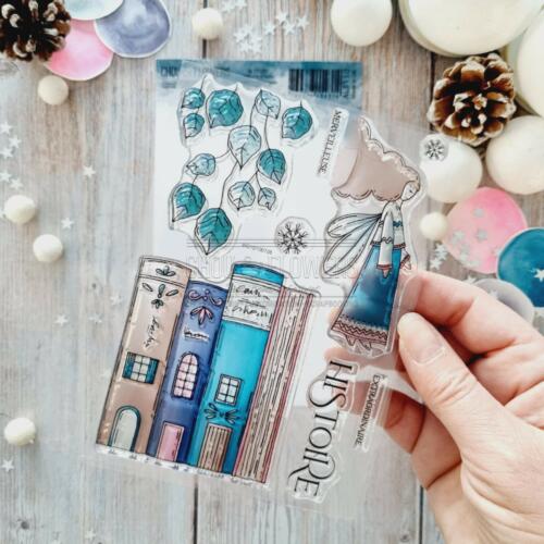 Tampon CLEAR - HISTOIRE D'HIVER - Collection ALTITUDE  - Chou Flowers