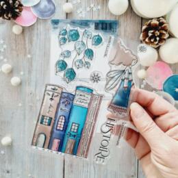 Tampon CLEAR - HISTOIRE D'HIVER - Collection ALTITUDE  - Chou Flowers