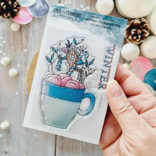 Tampon CLEAR - TASSE WINTER - Collection ALTITUDE  - Chou Flowers