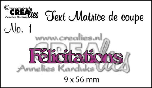 Dies Crealies - FELICITATIONS cltm01