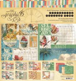 Graphic 45 - JOURNALING THROUGH TIME  - Collection Pack 8x8