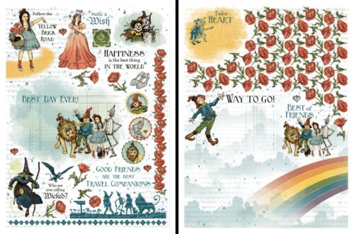 RUBONS - Tranfert WONDER OF OZ - Collection Graphic 45