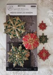 MOULE Silicone : FROSTED SNOWFLAKE WONDERS Prima Marketing / Re-design