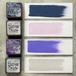 Encre Distress Oxide - ASSORTIMENT de 4 Mini Pads N°17 - Ranger Ink by Tim Holtz