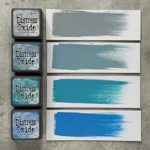 Encre Distress Oxide - ASSORTIMENT de 4 Mini Pads N°4 - Ranger Ink by Tim Holtz