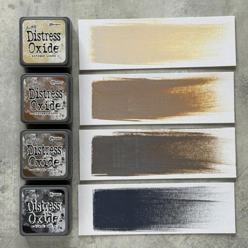 Encre Distress Oxide - ASSORTIMENT de 4 Mini Pads N°6 - Ranger Ink by Tim Holtz