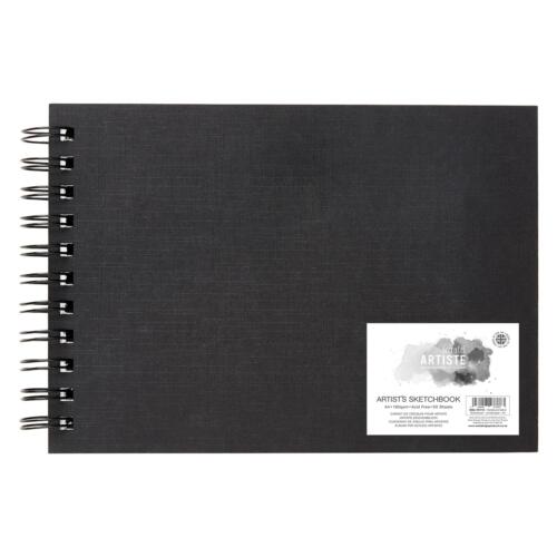 SKETCHBOOK ARTIST'S - Carnet de Croquis A4  Paysage 160grs 50 feuilles