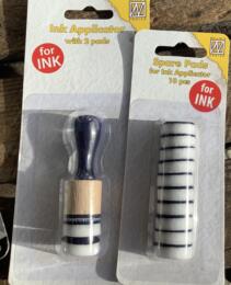 Applicateur Encre - Lot Promo MINI APLICATEUR ROND Diam 2cm 