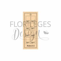 Tampon Bois - NUANCIER D'ENSEMBLE - Collection FARANDOLE - Florilèges Design