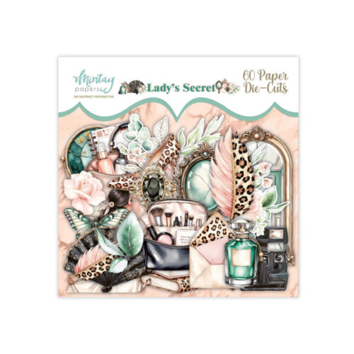 Mintay Papers - Die Cut  LADY'S SECRET (60 pièces)