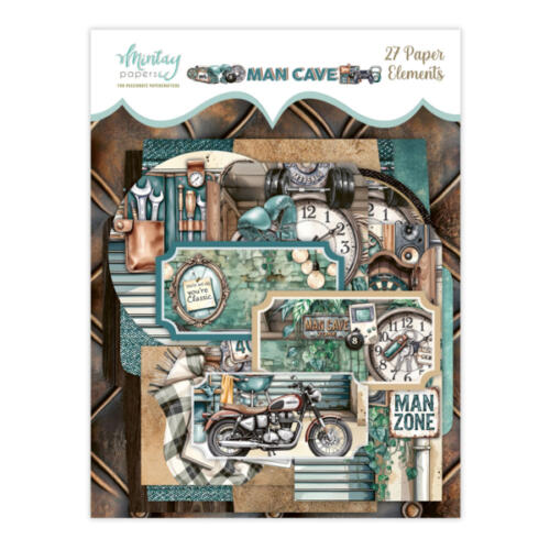 Mintay Papers - Elements Paper MAN CAVE  (27 pièces)