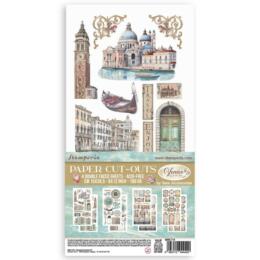 STAMPERIA - Collection VENICE - Paper Cut Outs 15x30cm