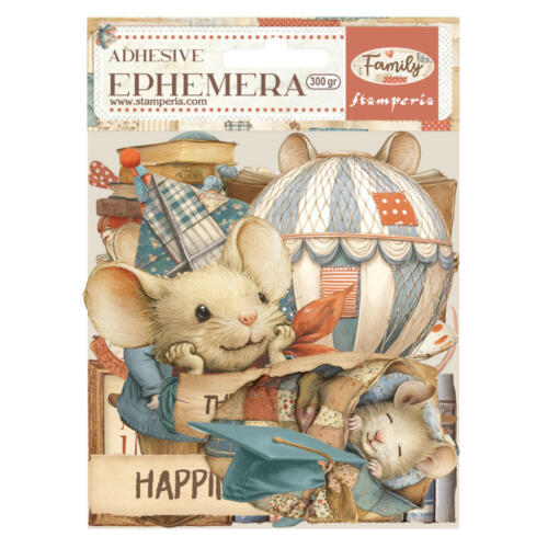 STAMPERIA - Collection FAMILY - Die cut Ephemera