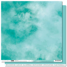Les Ateliers de Karine - BACK TO BASICS - TURQUOISE ( TERRE & JASMIN )