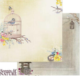 Papier 49 MARKET - Scents of Nature CHATTY BIRDS 85656