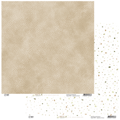 HA.PI LITTLE FOX - Papier RECETTE DE FAMILLE  Papier n°6