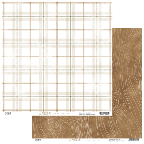 HA.PI LITTLE FOX - Papier RECETTE DE FAMILLE  Papier n°4