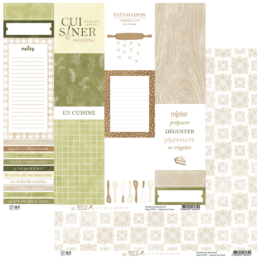 HA.PI LITTLE FOX - Papier RECETTE DE FAMILLE  Papier n°2
